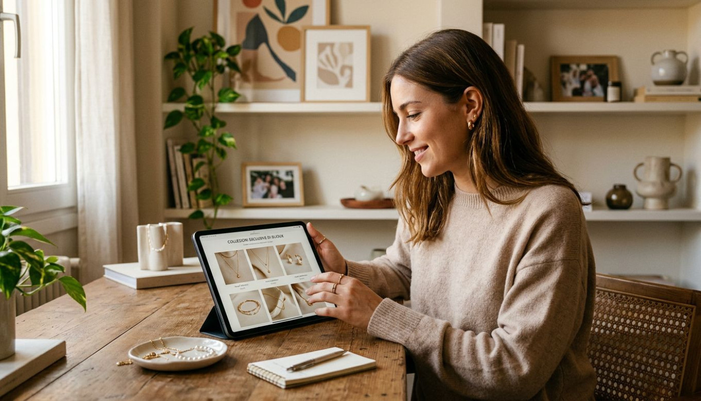 L’arte delle collezioni esclusive nei negozi digitali di bijoux
